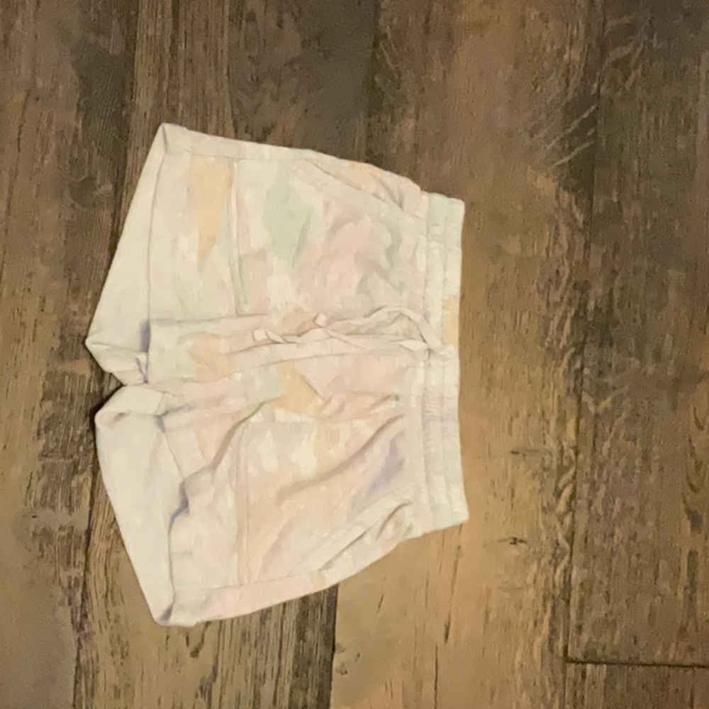 This is a Splendid hoodie + shorts combo.